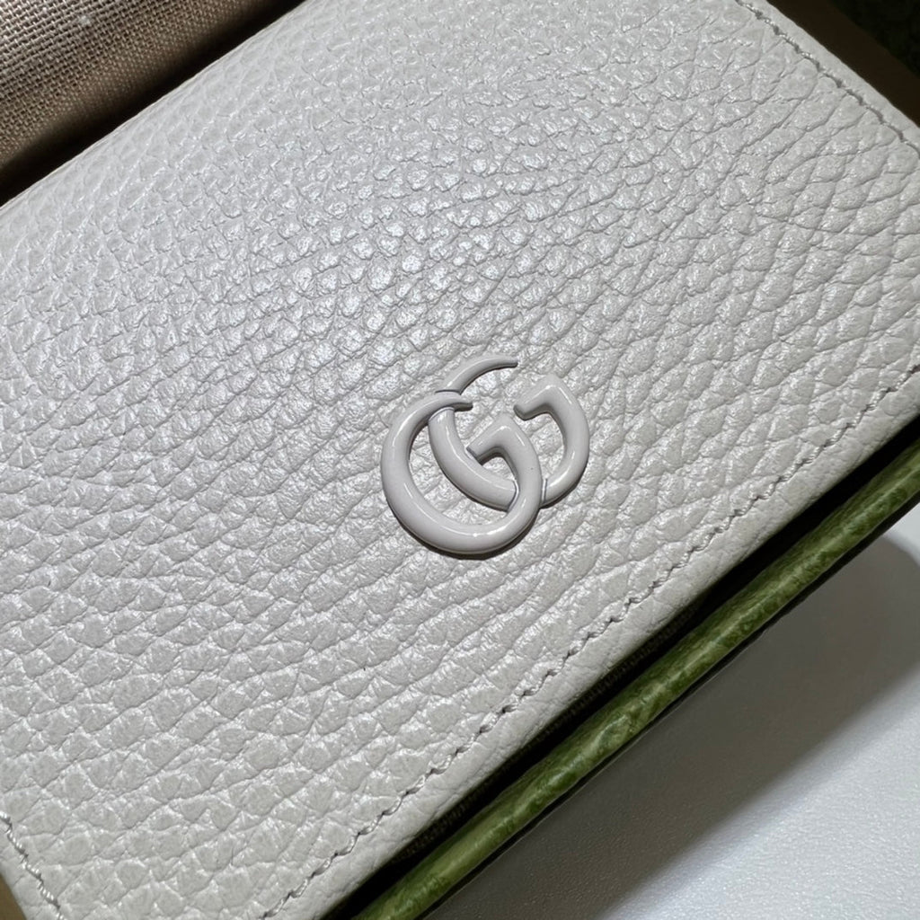 ＧＣＣＩGG MARMONT CARD CASE WALLET WHITE