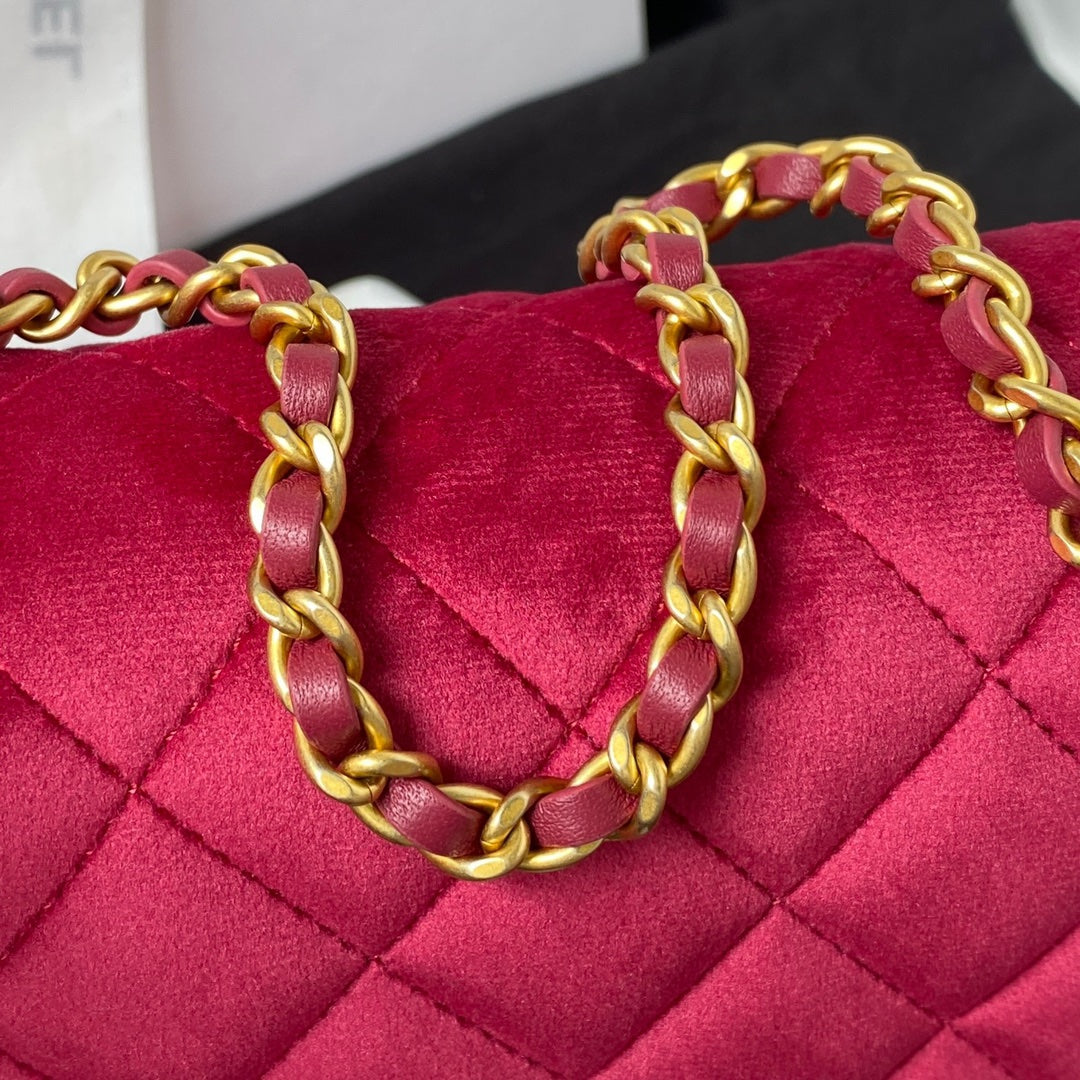 ＣＨＮＥＬSHOULDER BAG RED/BLUE/BLACK