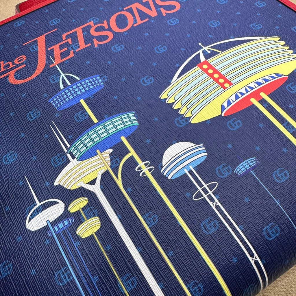 ＧＣＣＩKIDS X J E T S O N S ALL-OVER PRINTED TOTE BAG