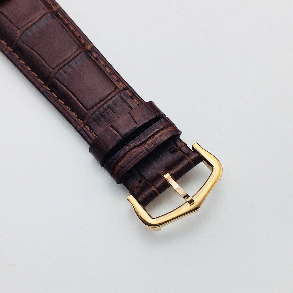 RONDE CARTIE 40MM YELLOW GOLD WHITE DIAL