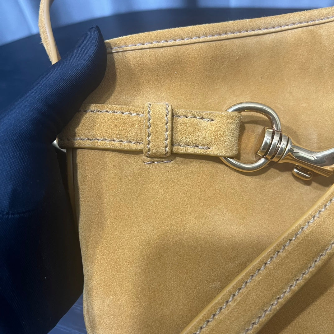 ＭＩ ＭＵ AVENTURE SUEDE BAG WHISKEY