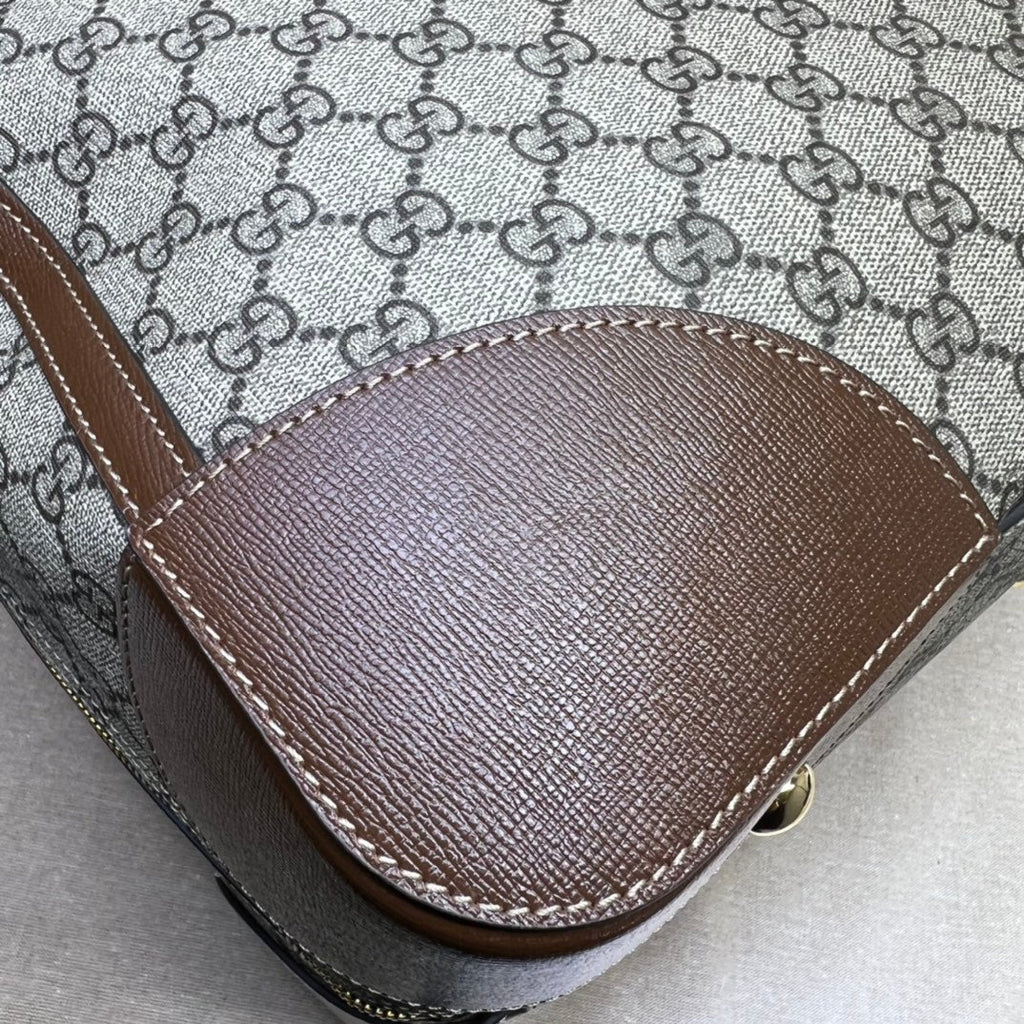 ＧＣＣＩGG CANVAS DUFFLE BAG BEGIE