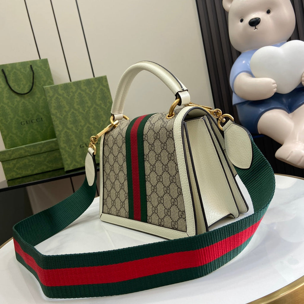 ＧＣＣＩGG QUEEN MARGARET  WOMEN HANDBAG WHITE