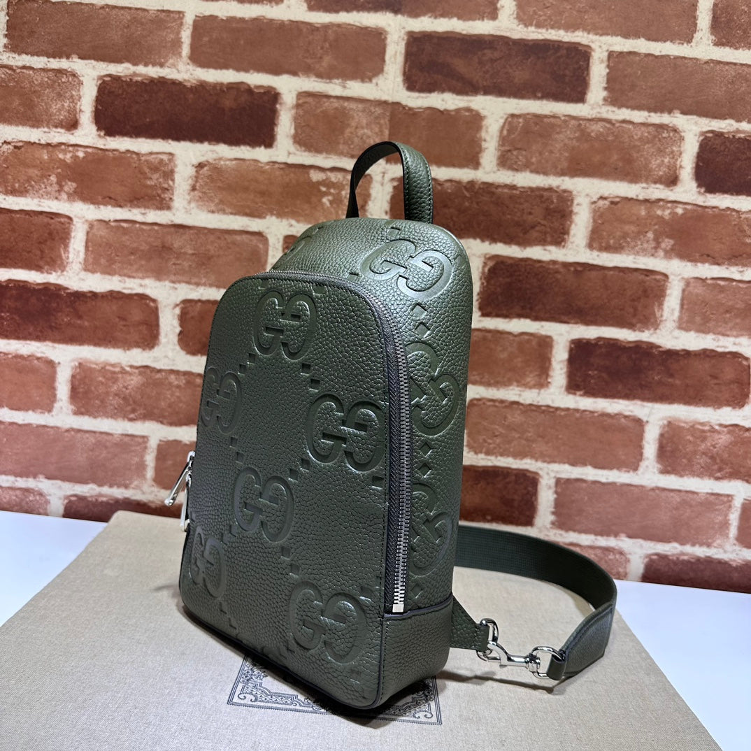 ＧＣＣＩGG JUMBO SMALL SLINGBAG GREEN