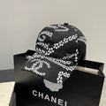 BASEBALL HAT BLACK PATTERN 674031