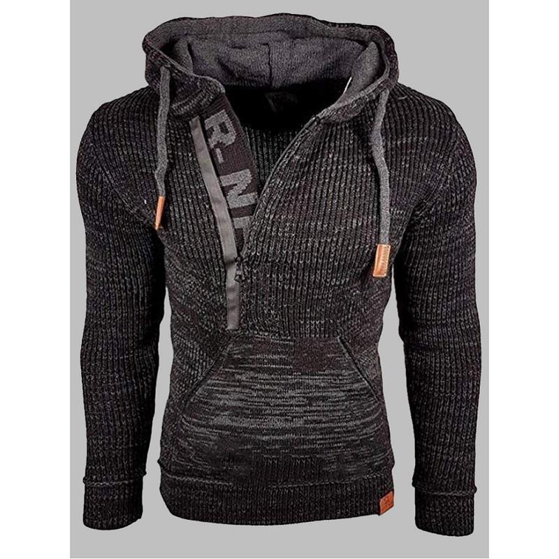 Baja Hoodie Hooded Pullover Long-Sleeved Sweater