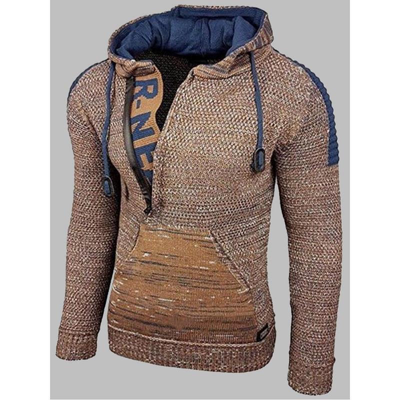 Baja Hoodie Hooded Pullover Long-Sleeved Sweater