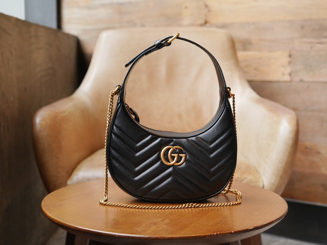 ＧＣＣＩGG MARMONT SMALL SHOULDER BAG BLACK