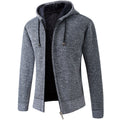 Baja Hoodie Velvet Padded Thickened Coat Hooded Cardigan