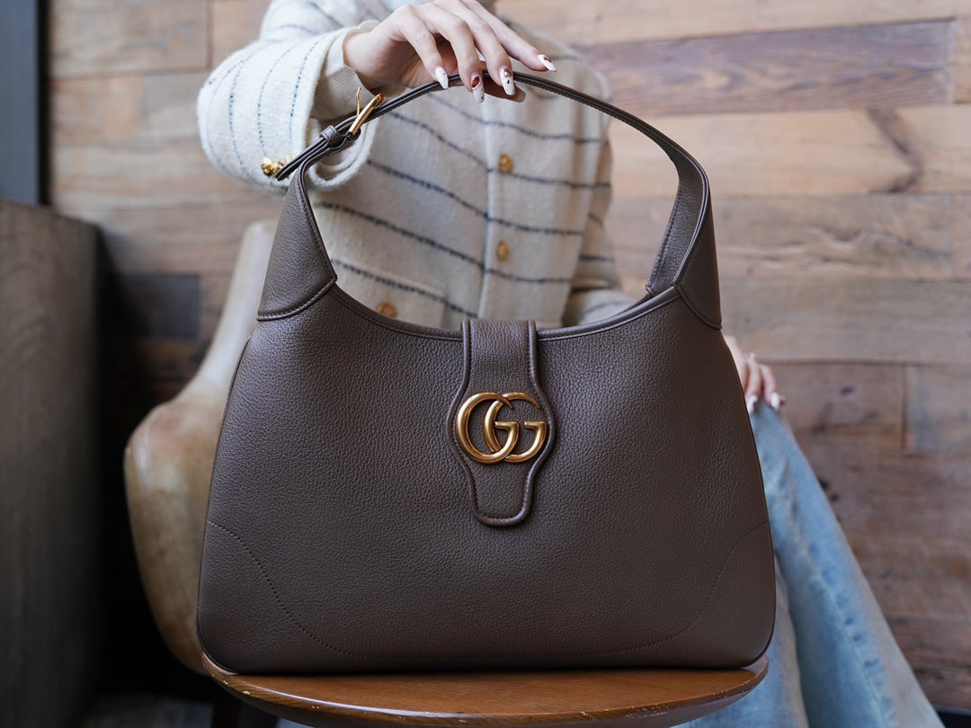 ＧＣＣＩAPHRODITE MEDIUM SHOULDER BAG DARK BROWN
