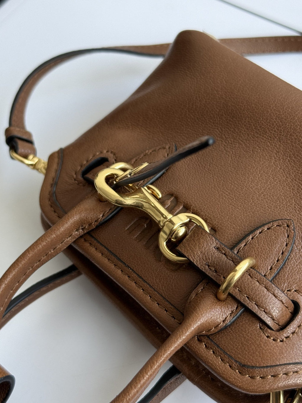 ＭＩ ＭＵ LEATHER TRICK MICRO OAK