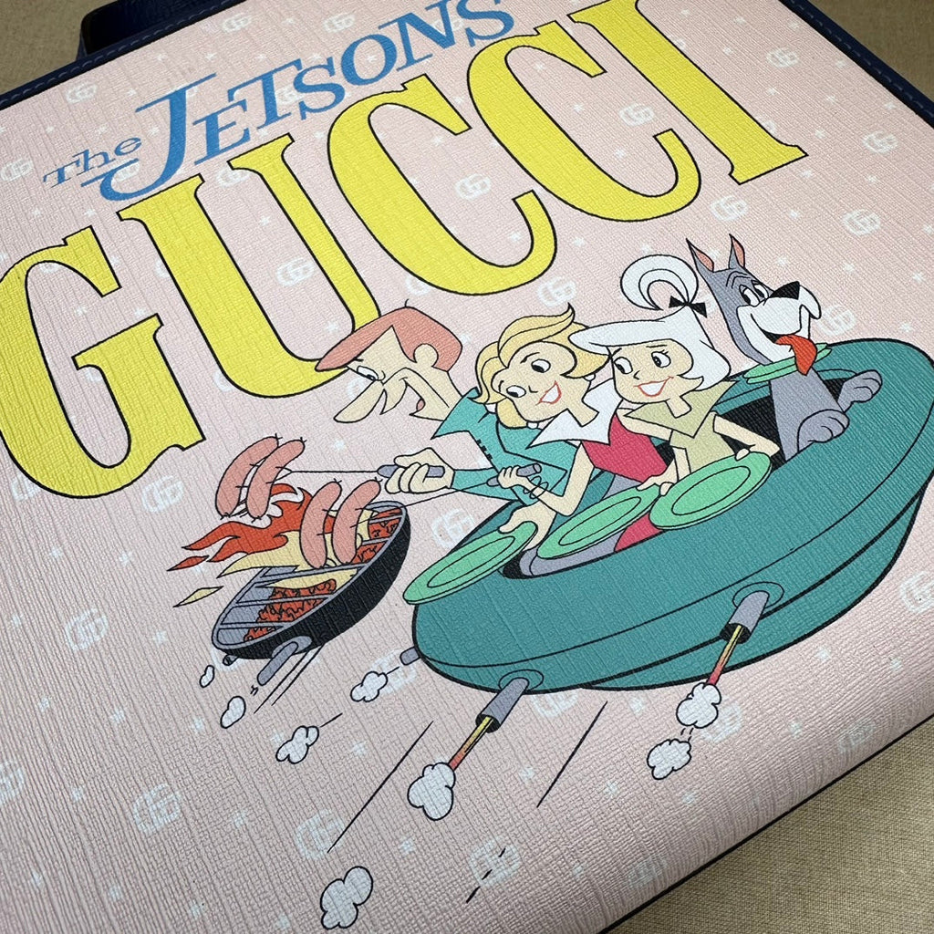 ＧＣＣＩKIDS X J E T S O N S ALL-OVER PRINTED TOTE BAG