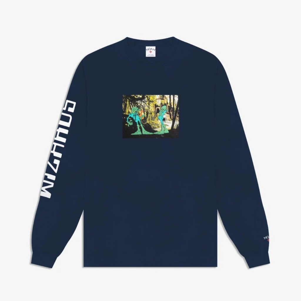 Noah Hoodie Noah X Wizards Max And Fritz Ls Tee Autumn Long Sleeve Letter Print