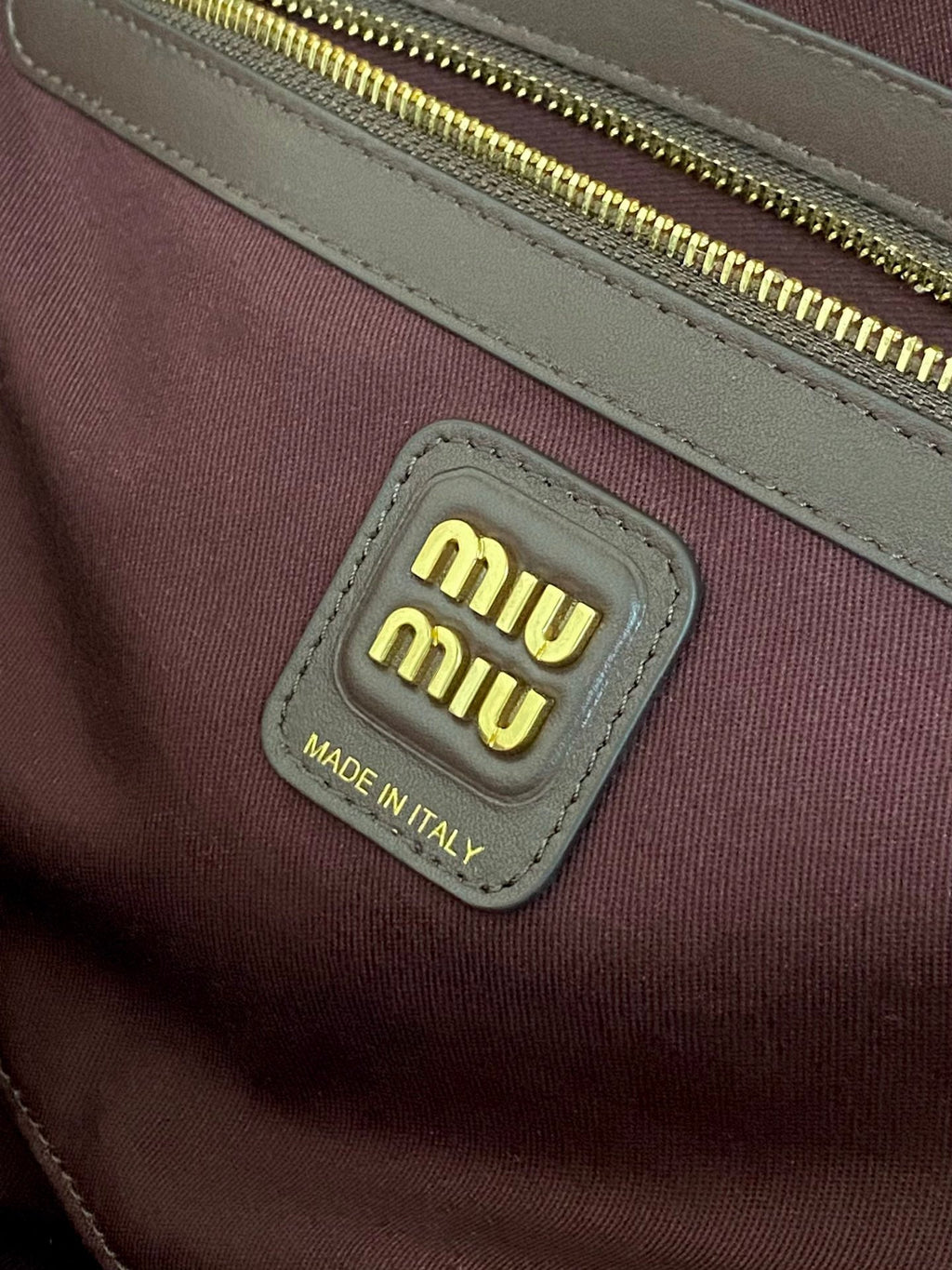 ＭＩ ＭＵ BEAU TARTAN TOP HANDLE BAG