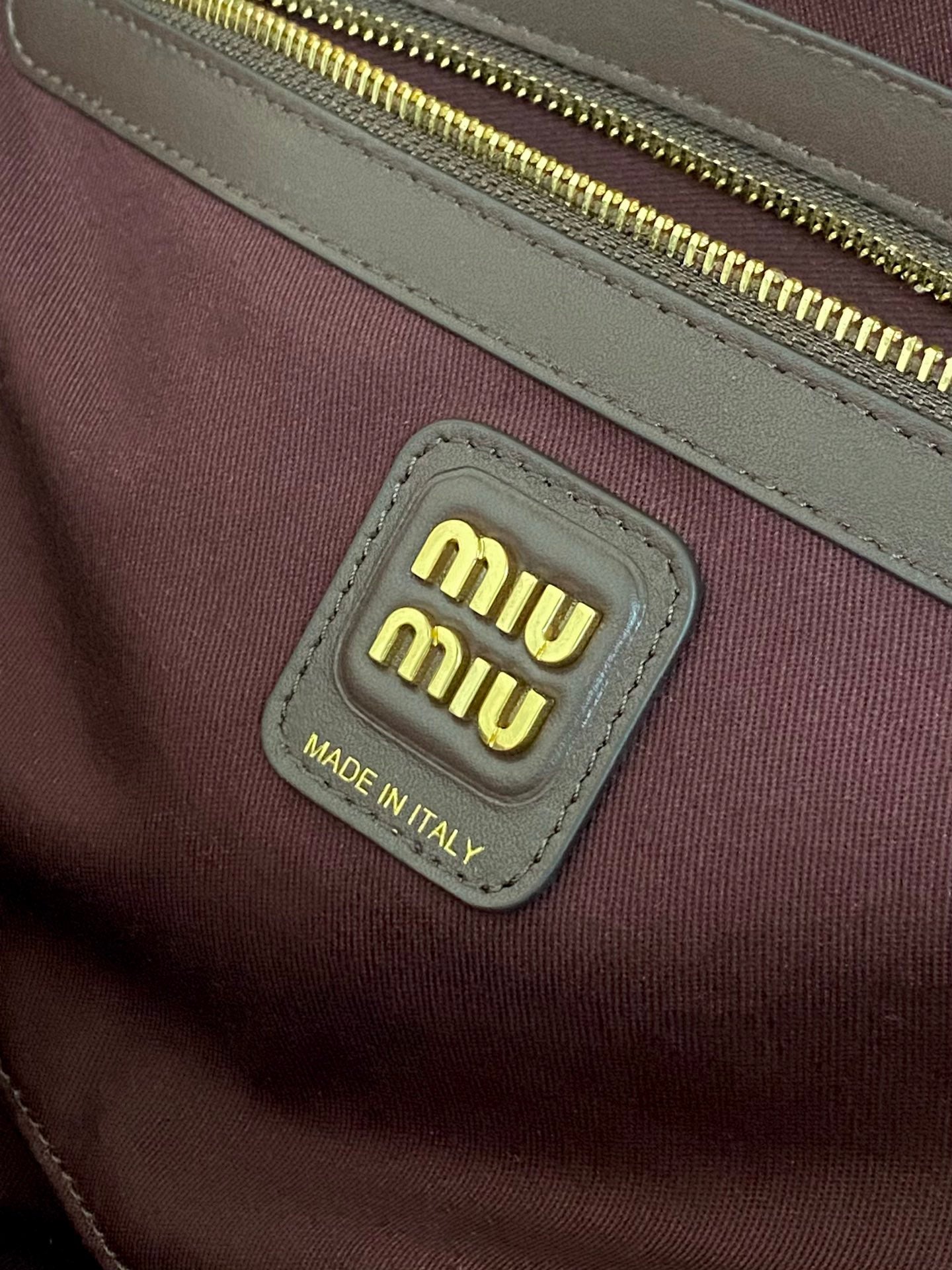 ＭＩ ＭＵ BEAU TARTAN TOP HANDLE BAG