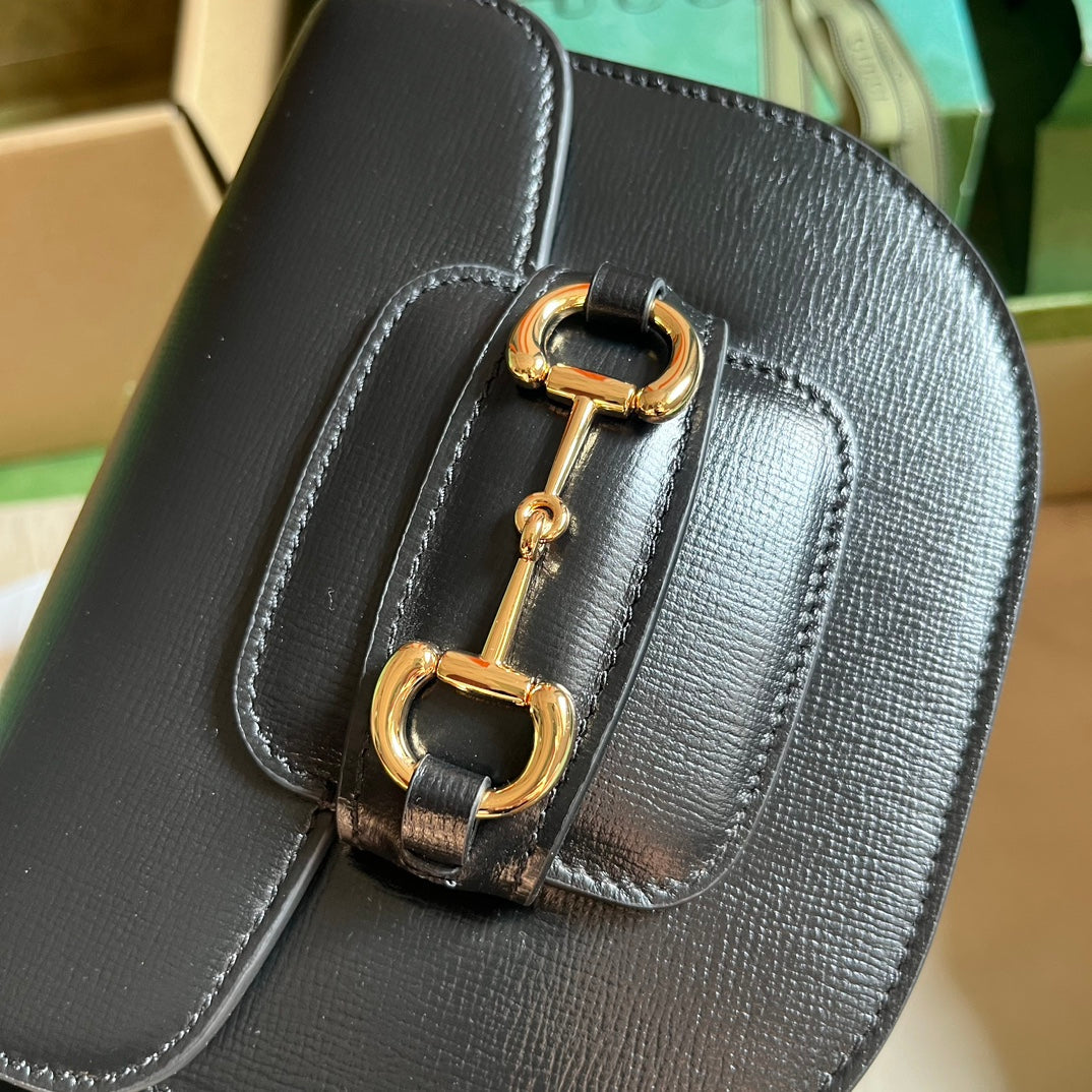 ＧＣＣＩHORSEBIT 1955 SOFT BAG BLACK