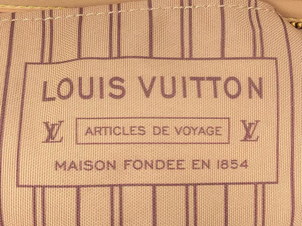 ＬＳ ＶＴＴＯＮ NEVERFULL BB HANDBAG BROWN