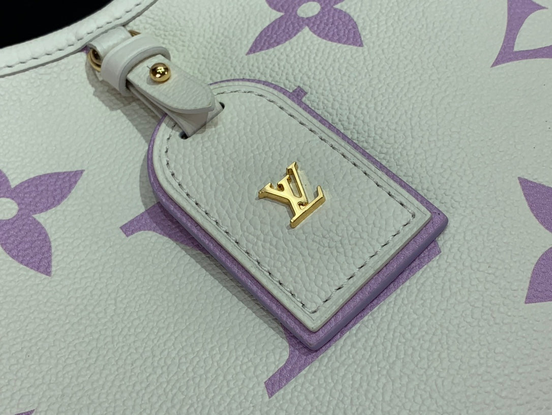ＬＳ ＶＴＴＯＮ CARRYALL PM SKY BLUE/PURPLE
