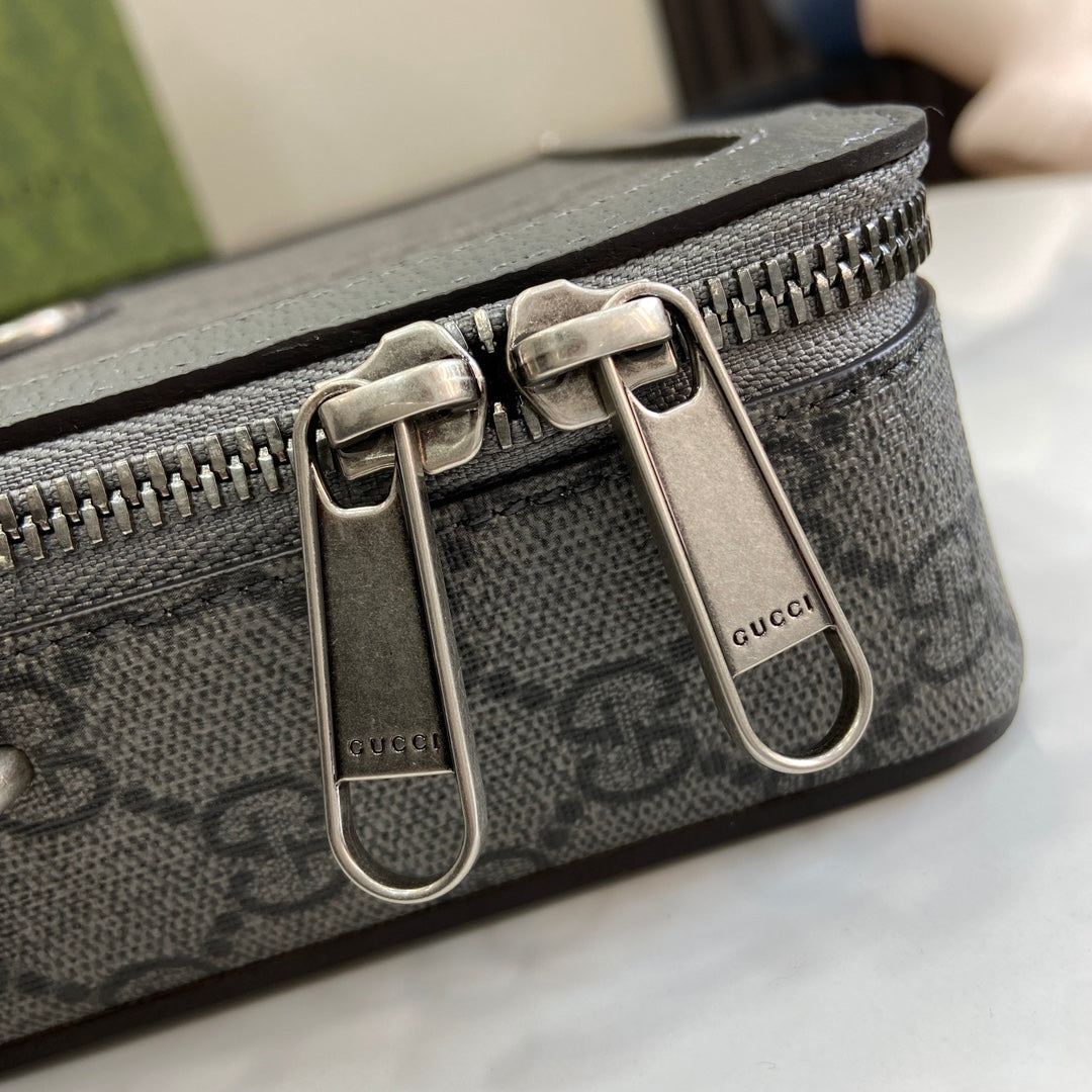 ＧＣＣＩOPHIDIA SMALL SHOULDER BAG GREY