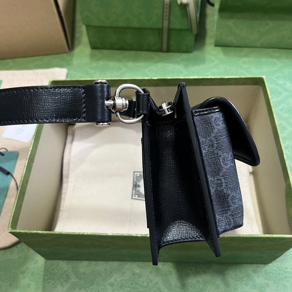 ＧＣＣＩGG BELT BAG BLACK
