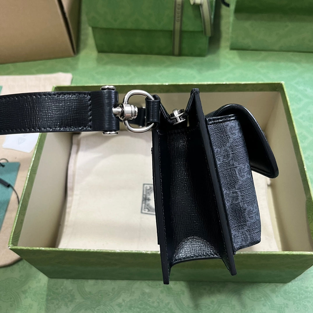 ＧＣＣＩGG BELT BAG BLACK