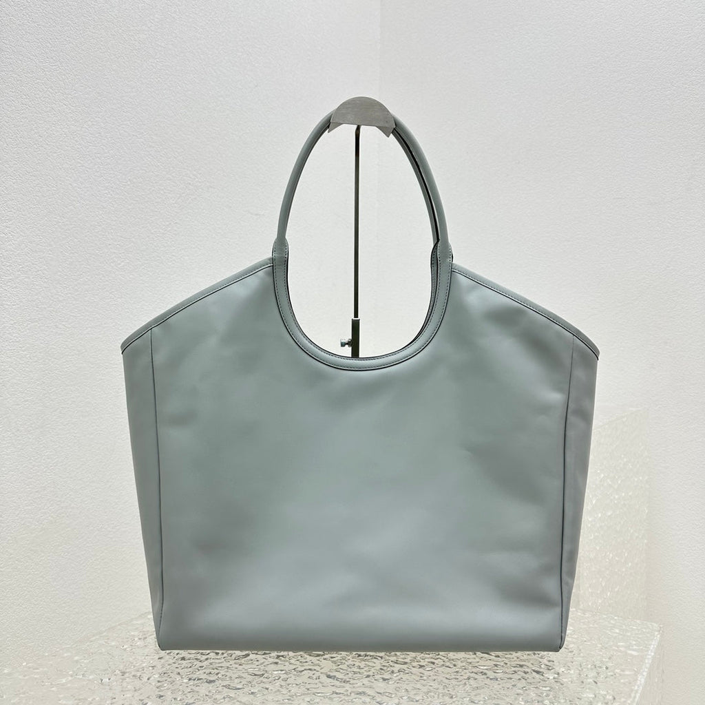 ＭＩ ＭＵ  IVY LEATHER BAG CORNFLOWER