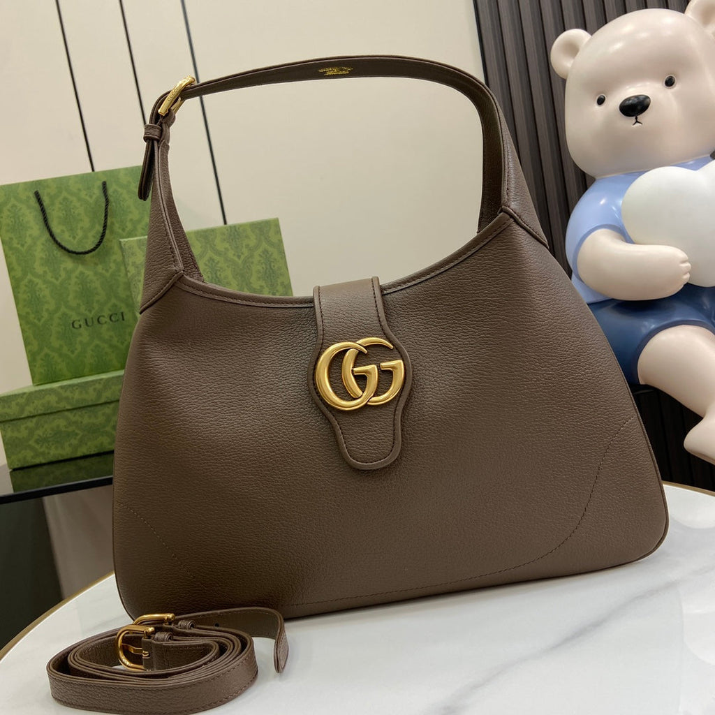 ＧＣＣＩAPHRODITE MEDIUM SHOULDER BAG COCOA