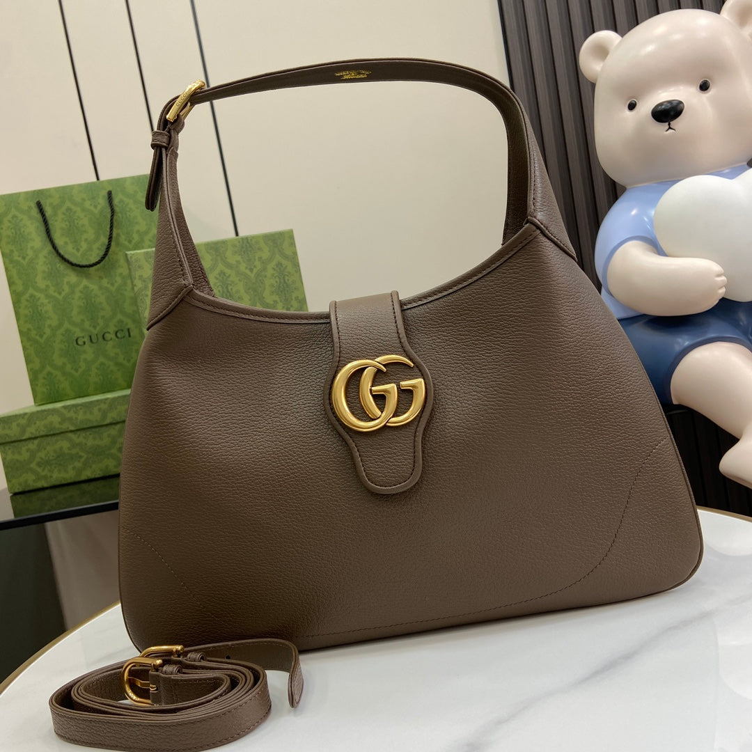 ＧＣＣＩAPHRODITE MEDIUM SHOULDER BAG COCOA