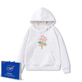 NASA Children Hoodie NASA Women's Sweater Hooded Casual Loose Fleece-Lined