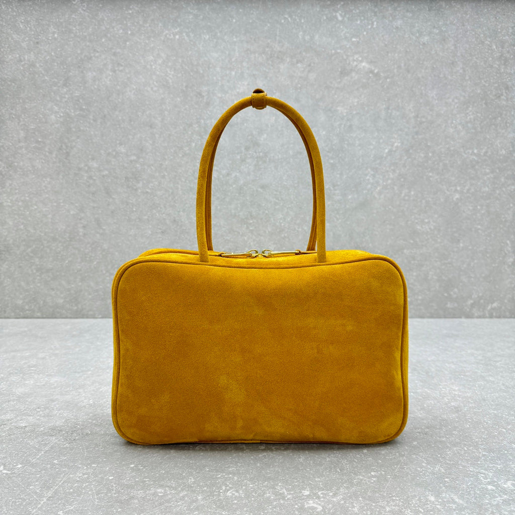 ＭＩ ＭＵ SUEDE BEAU BAG WHISKEY