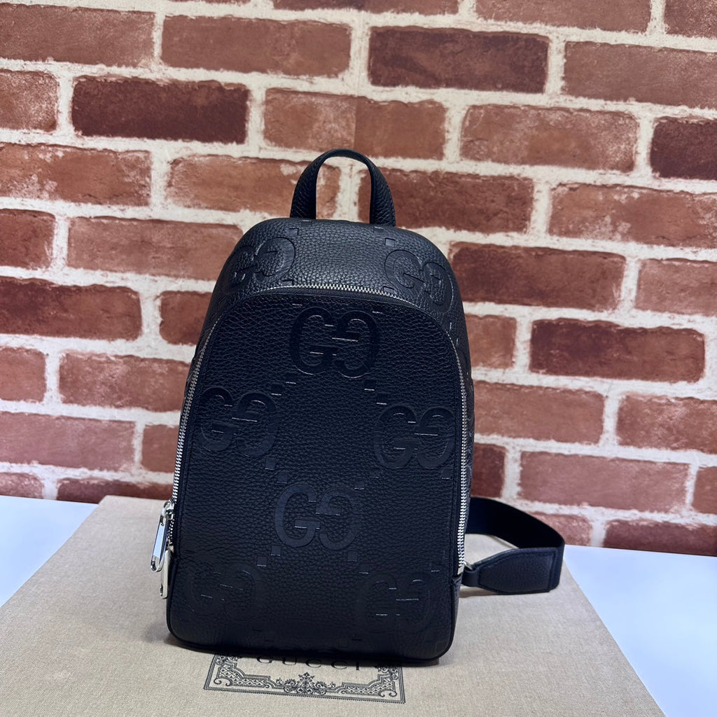 ＧＣＣＩGG JUMBO SMALL SLINGBAG BLACK