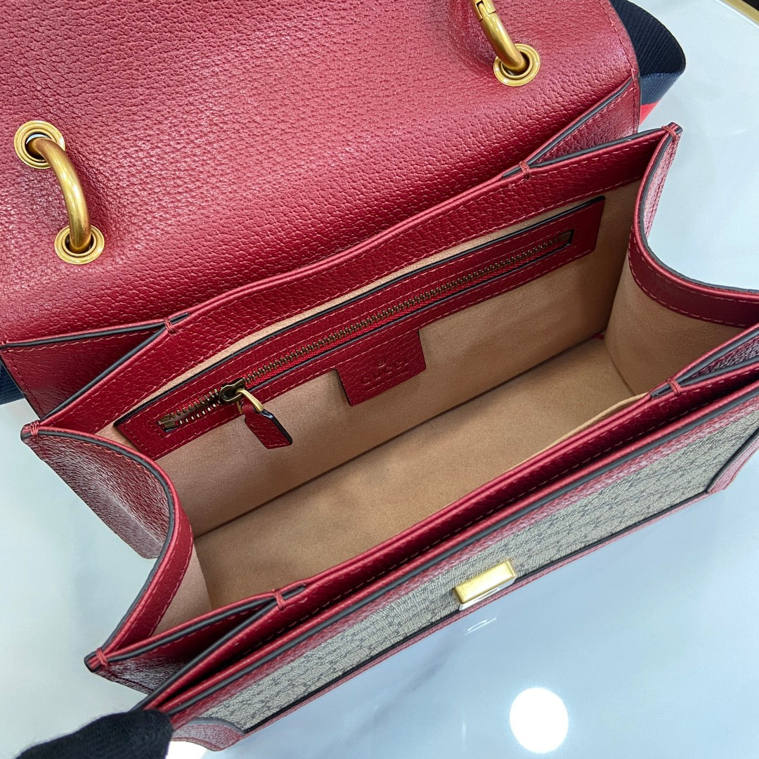 ＧＣＣＩGG QUEEN MARGARET  WOMEN HANDBAG RED