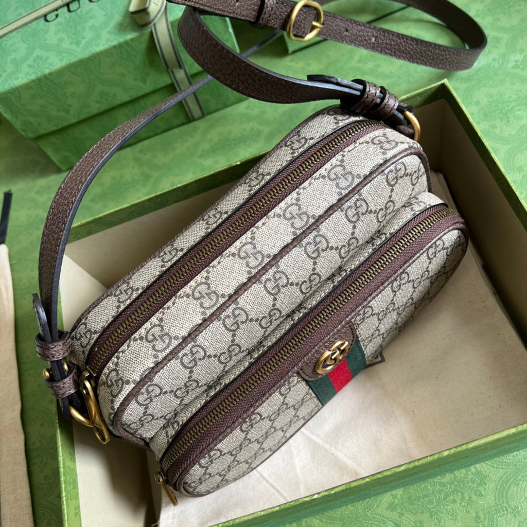 ＧＣＣＩOPHIDIA GG MINI BAG BROWN