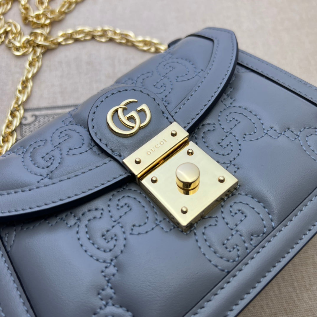 ＧＣＣＩGG MARMONT TOP HANDLE BAG GREY