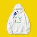 Nasa Children Hoodie Nasa Hooded Sweater Girls Autumn Clothing Loose Velvet Thickened