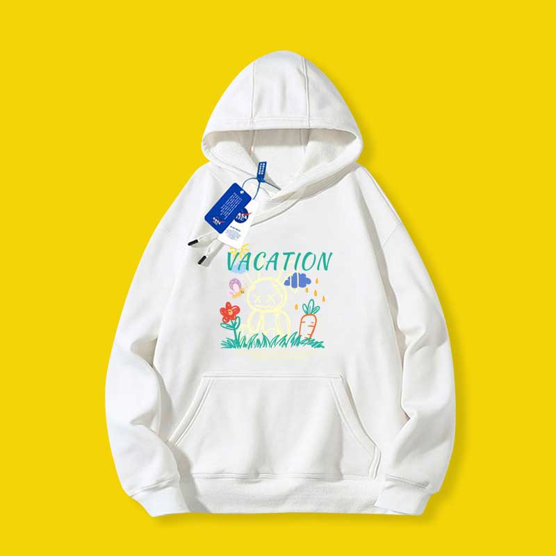 Nasa Children Hoodie Nasa Hooded Sweater Girls Autumn Clothing Loose Velvet Thickened