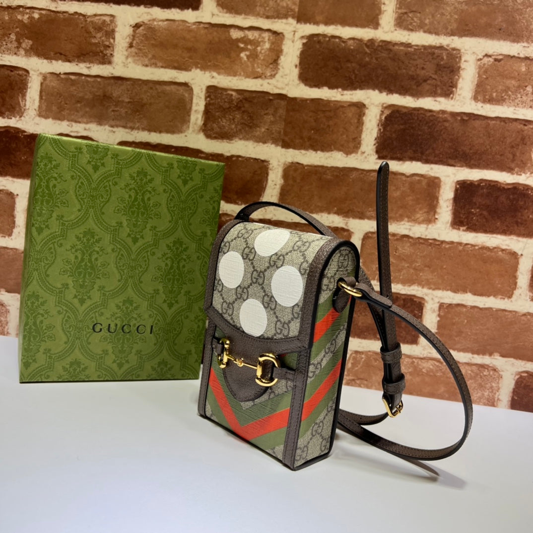 ＧＣＣＩJUMBO GG HORSEBIT 1955 MINI BAG