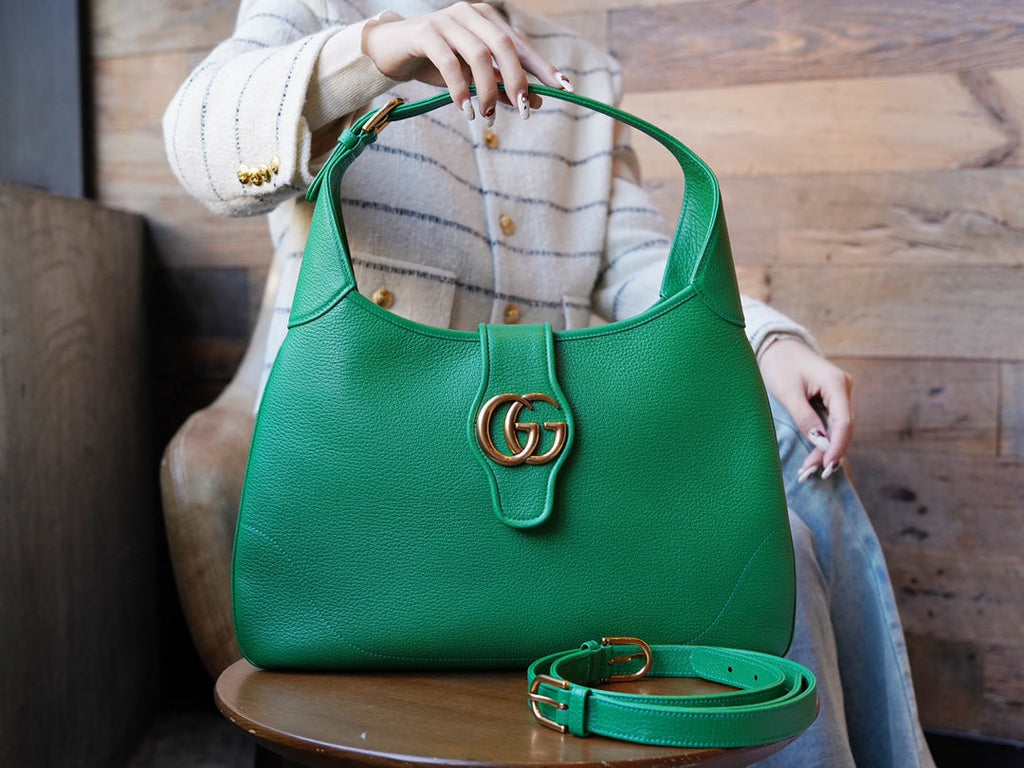 ＧＣＣＩAPHRODITE MEDIUM SHOULDER BAG GREEN