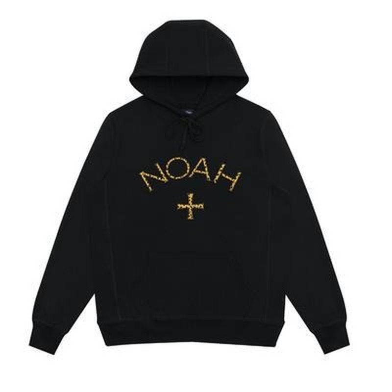 Noah Hoodie Noah Closing Nyc Logo Hoodie Cross Leopard Rose Pullover Hoodie Sweater