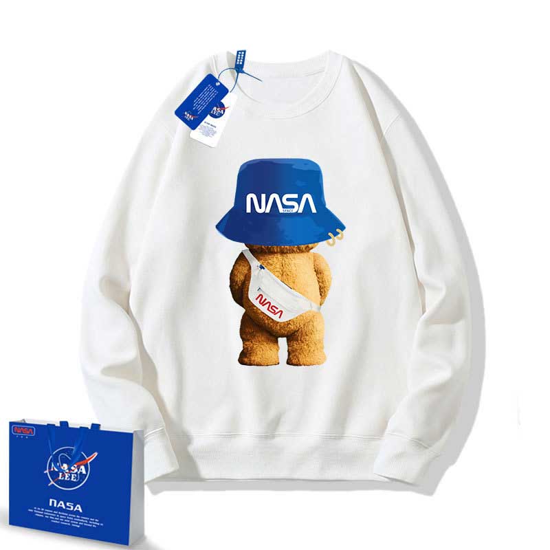 Nasa Children Hoodie Nasa Sweater Children'S Autumn Loose Round Neck