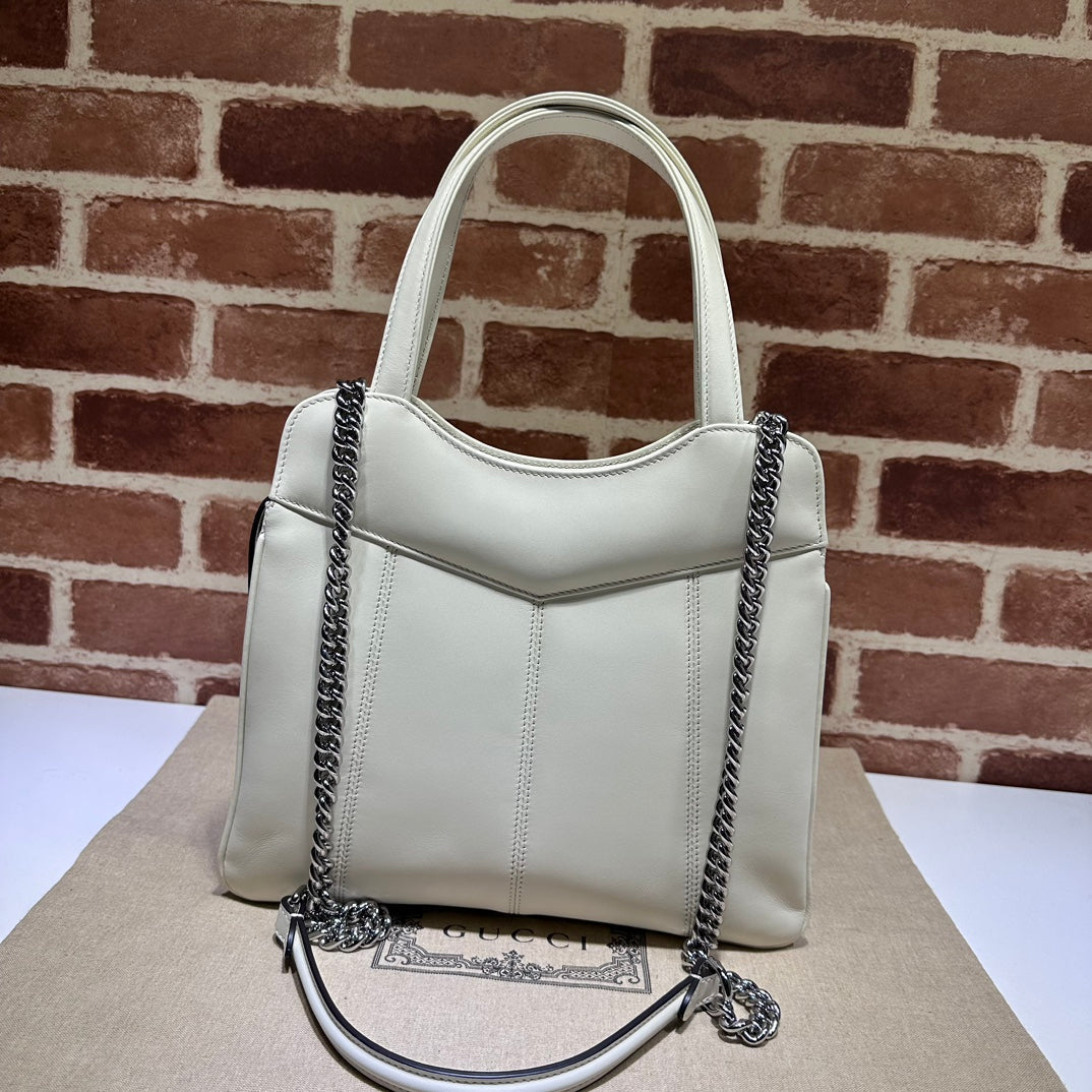 ＧＣＣＩPETITE GG SMALL TOTE BAG WHITE