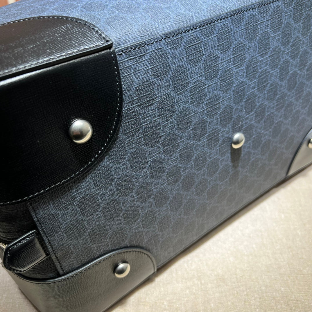 ＧＣＣＩGG CANVAS DUFFLE BAG BLACK