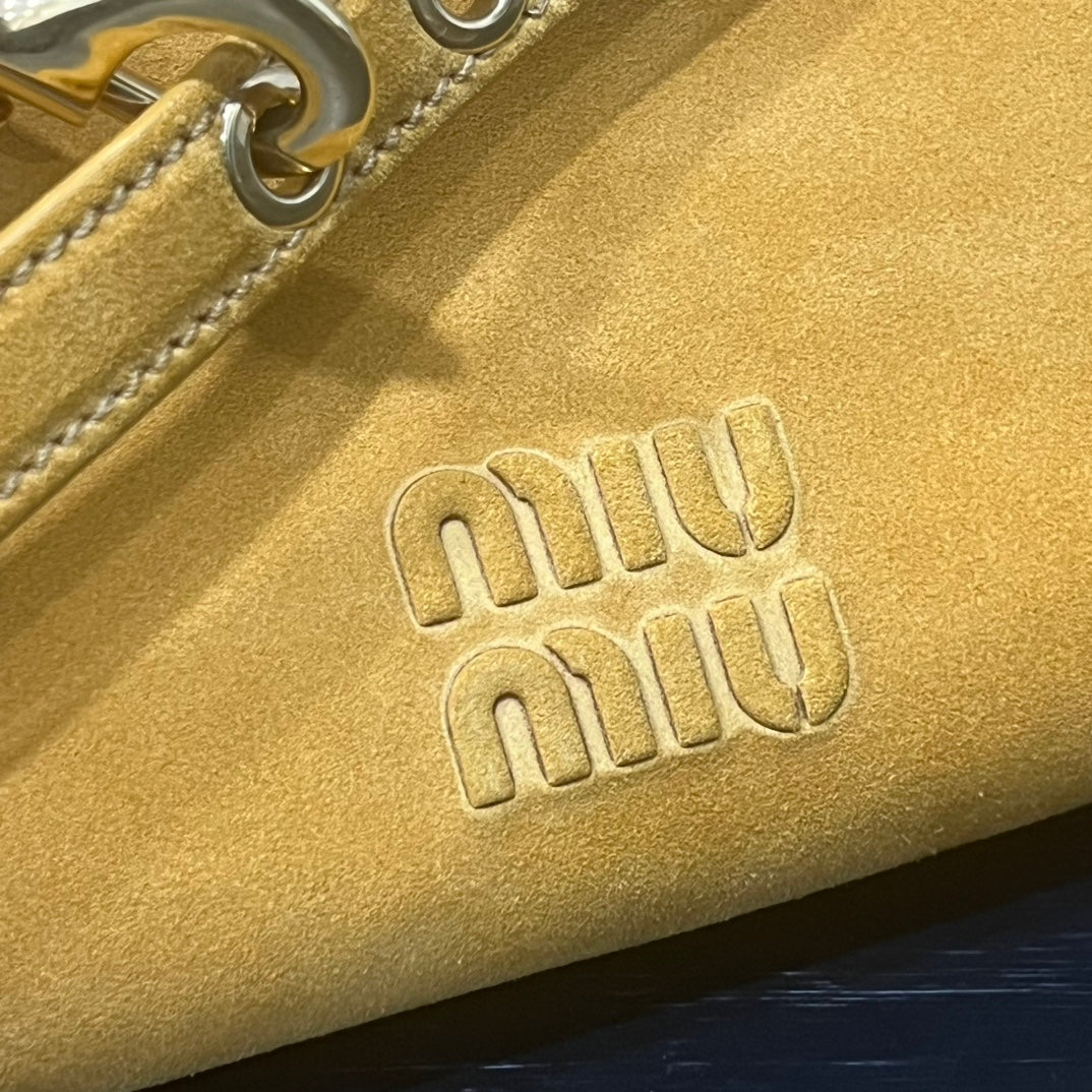 ＭＩ ＭＵ AVENTURE SUEDE BAG WHISKEY