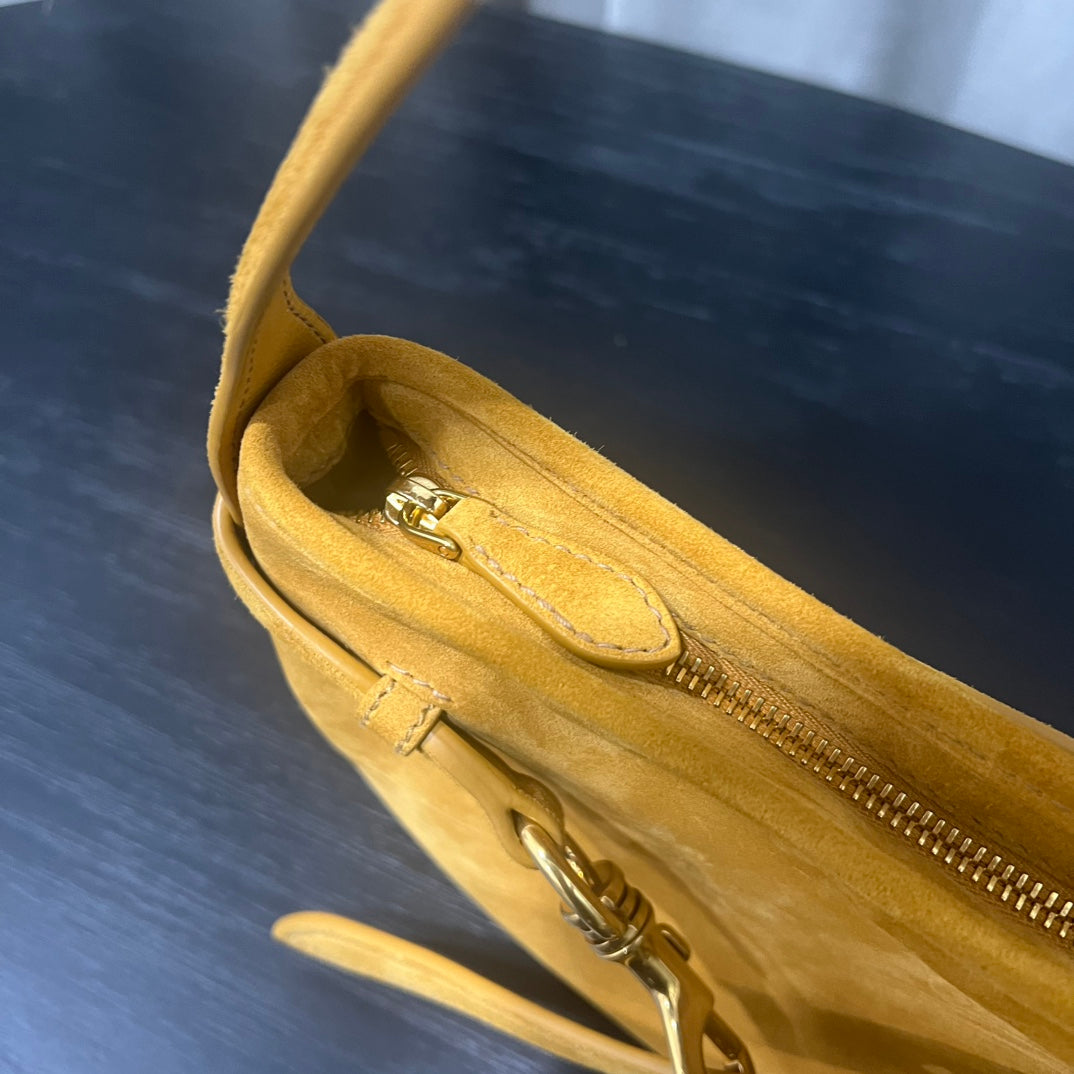 ＭＩ ＭＵ AVENTURE SUEDE BAG WHISKEY
