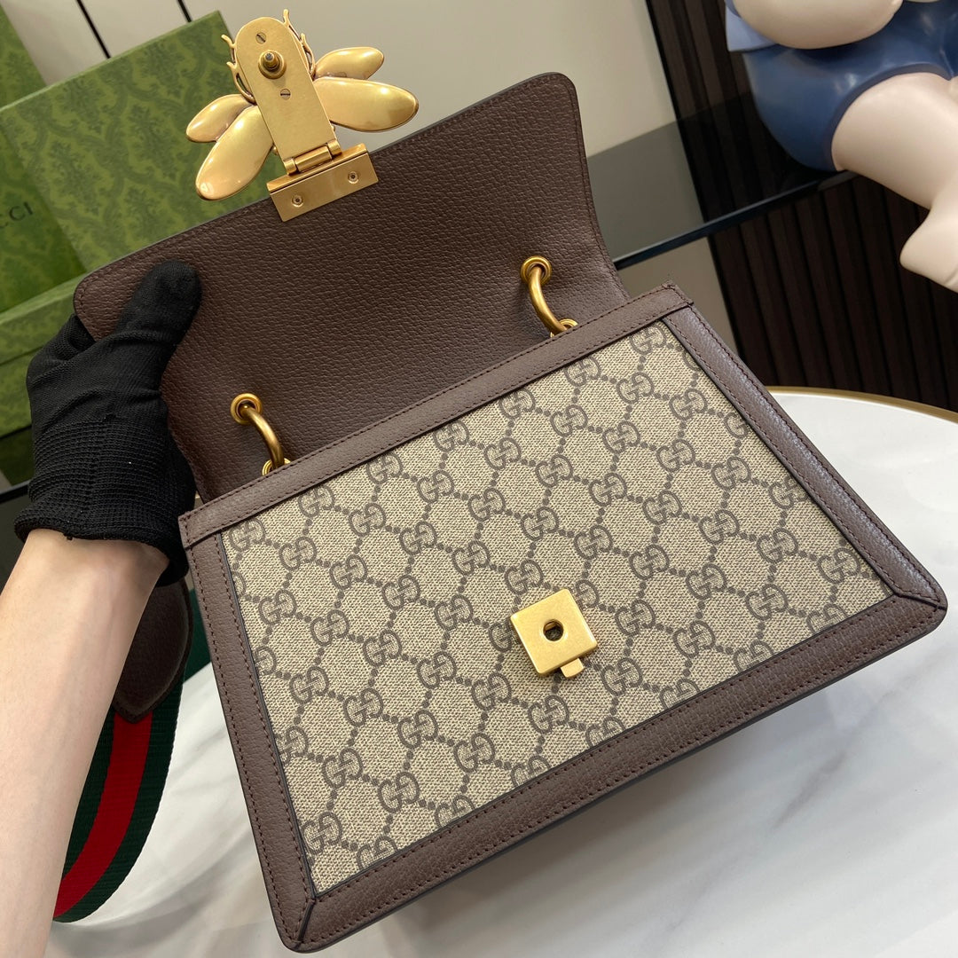 ＧＣＣＩGG QUEEN MARGARET  WOMEN HANDBAG BROWN