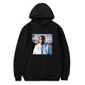 Pop Smoke Hoodies Printed Casual Loose-Fitting Hoodie Sweatshirt