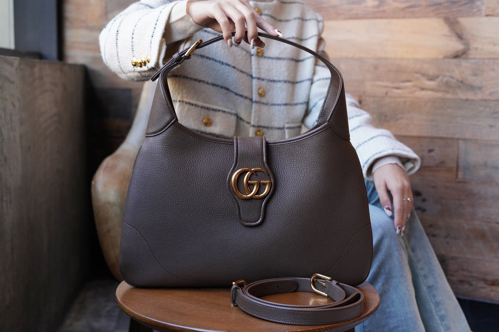 ＧＣＣＩAPHRODITE MEDIUM SHOULDER BAG DARK BROWN