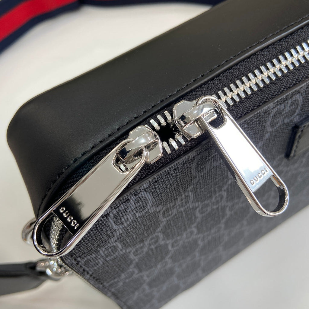 ＧＣＣＩGG BLACK SMALL SHOULDER BAG