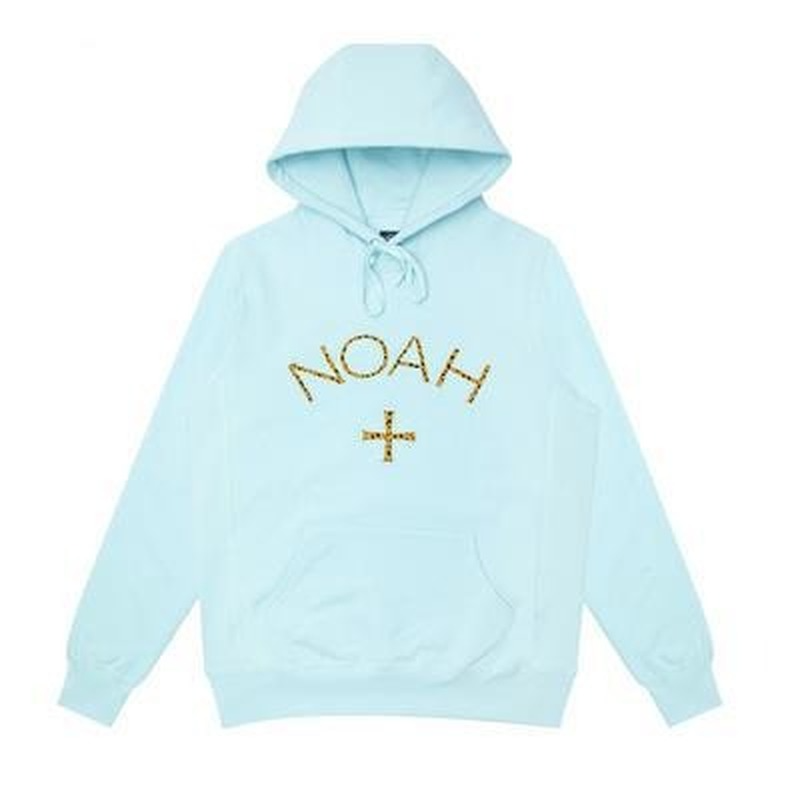 Noah Hoodie Noah Closing Nyc Logo Hoodie Cross Leopard Rose Pullover Hoodie Sweater