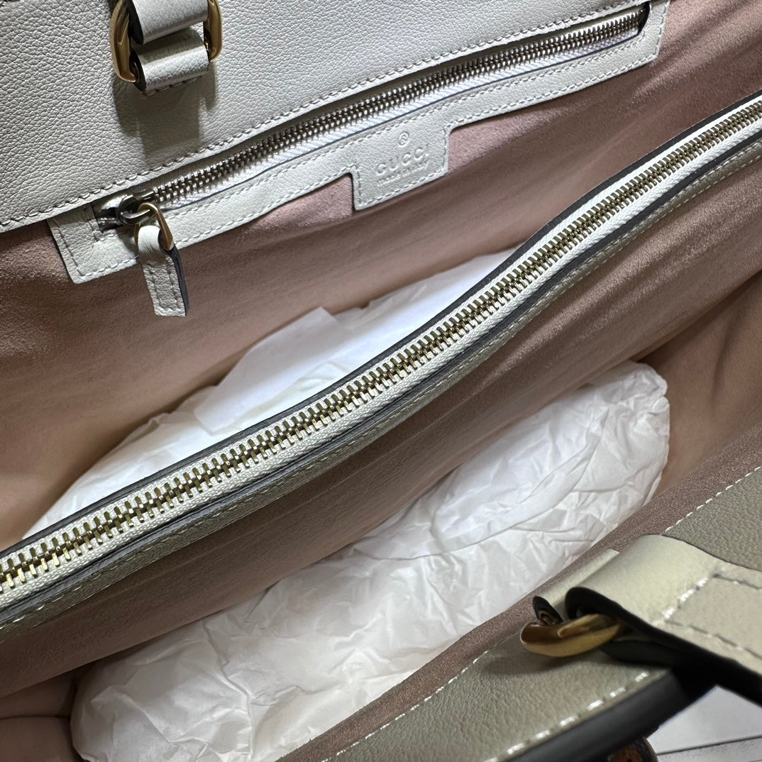 ＧＣＣＩDIANA LARGE TOTE BAG WHITE